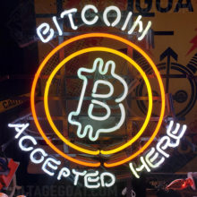 Bitcoin Neon Sign