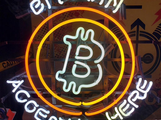 Bitcoin Neon Sign