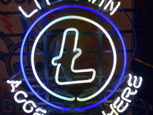 Litecoin Neon Sign