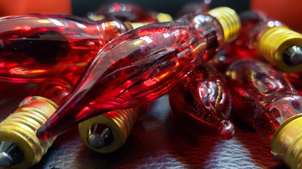 Red Flicker Bulbs