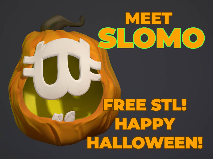 SLOMO Bitcoin Pumpkin Promo